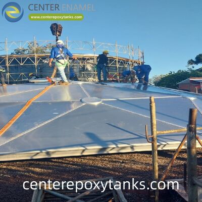 Techo flotante interno para el tanque de almacenamiento de combustible de aviación A-1 de acero al carbono soldado: garantiza la integridad del combustible y reduce el riesgo de incendio