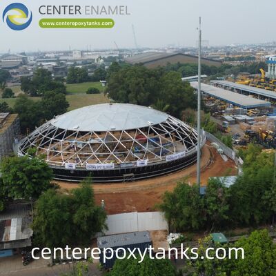 Techo flotante externo para tanques de almacenamiento de lubricantes de acero soldado: protege los lubricantes de alto valor de la humedad y los contaminantes degradantes