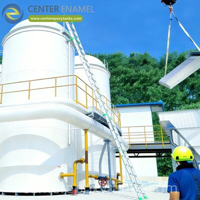 Techo flotante externo para tanques de aceite crudo mezclado de acero al carbono soldado: suprime la liberación de vapor de mezclas de aceite volátiles complejas