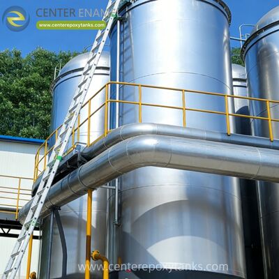 Techo flotante externo para el depósito de combustible de la gasolinera