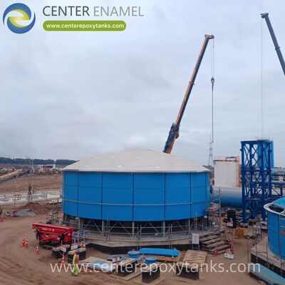 Epoxy Bonded Steel Bolted Tanks como tanque de agua municipal: Apoya la infraestructura comunitaria con almacenamiento de agua seguro y de alto volumen.