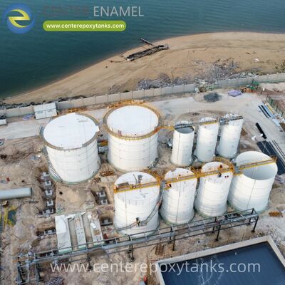 Tanques de almacenamiento de agua atornillados como tanques de reactores anaeróbicos: Proporciona contención hermética para la descomposición orgánica y la gestión del biogás.