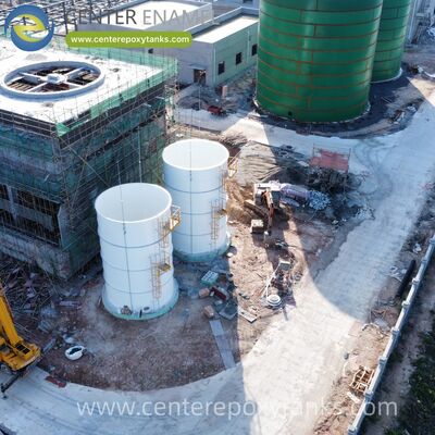 Tanques de acero atornillado como tanques de agua de emergencia para extinción de incendios: tanques de alta preparación diseñados para la protección de infraestructuras críticas.