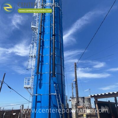 Tanques de acero atornillado como tanques de almacenamiento de procesos: se integra perfectamente en las líneas de fabricación para una gestión consistente del fluido.