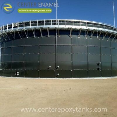Tanques de acero atornillado como tanques de almacenamiento de bioenergía: contienen con seguridad biomasa y materias primas de energía renovable en una estructura segura.