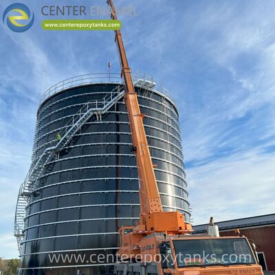 Tanques de agua de acero atornillados como tanque de agua grande: diseñados para brindar estabilidad estructural a escalas significativas y altas cargas de líquido.