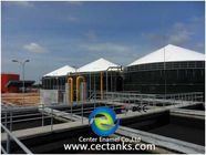 20 m3 Capacidad de tanques de GFS Instalaciones de tratamiento de aguas residuales WWTP para proyectos industriales y municipales