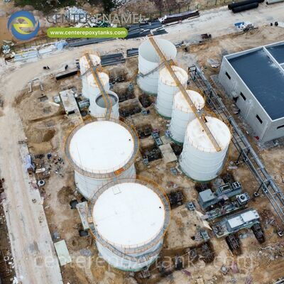 Tanques de acero atornillados como tanques de almacenamiento de granos: unidades versátiles y de rápida instalación para diversas necesidades de manejo de cosechas agrícolas.
