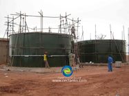 Tango de almacenamiento de biogás para tratamiento de aguas residuales / Tango de biodigestor de recubrimiento de dos capas