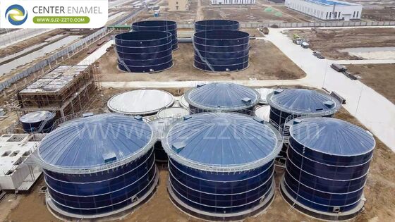 Avanzar en la tecnología del biogás en Egipto: tanques de GFS y techos de doble membrana para desechos avícolas