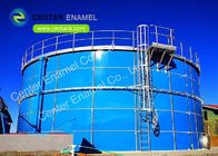 30000 galones de depósito de aguas residuales Consta de paneles de acero revestidos de vidrio con un rendimiento superior del tanque de almacenamiento