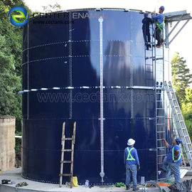 Fácil de ensamblar el vidrio fundido al acero Tanques de almacenamiento de líquidos de 20 M3 a 20000 M3 Capacidad