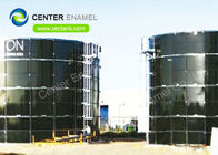 Tanques comerciales de almacenamiento de agua de acero atornillado para piensos líquidos para ganado