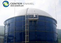 Tanques de almacenamiento de aguas residuales de acero atornillado en el proyecto municipal de tratamiento de aguas residuales