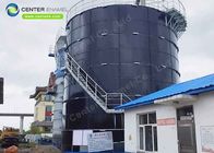 Tanque de digestión anaeróbico de vidrio fundido a acero para el proyecto de biogás