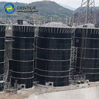 Tanques de almacenamiento de agua potable de acero revestido de vidrio para almacenamiento de líquidos industriales