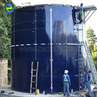 Tanque de almacenamiento de lodo de vidrio fundido a acero para proyectos de tratamiento de aguas residuales
