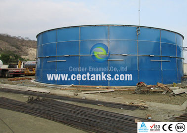 Tanques industriales de almacenamiento de agua con revestimiento de vidrio para el tratamiento de aguas residuales