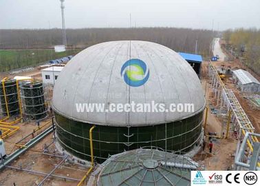 En el caso de las instalaciones de almacenamiento de biogás de doble membrana de PVC, el tanque debe estar instalado de forma rápida.2008