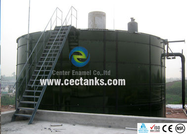 Tanque de agua de fuego de acero recubierto de esmalte / tanque de almacenamiento de agua de 30000 galones