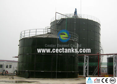 Cúpula de aluminio techos tanques de almacenamiento, tanques de almacenamiento de productos químicos verde oscuro