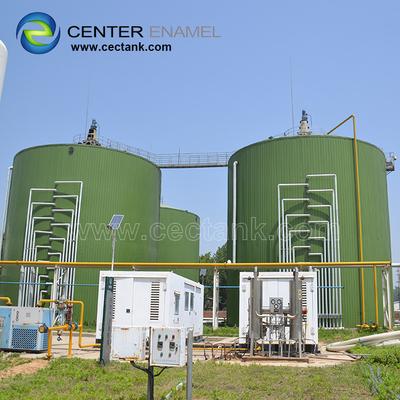 Centro de Enamel provee tanques SBR de vidrio fundido a acero para el proyecto de tratamiento de aguas residuales