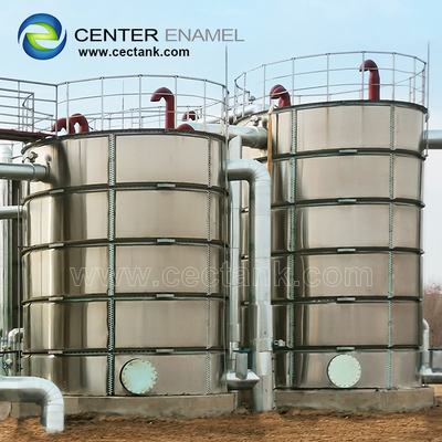 Center Enamel proporciona tanque de digestión anaeróbico de acero inoxidable para clientes de todo el mundo