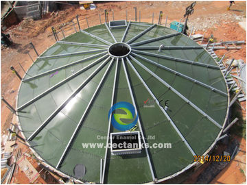 Cisterna de vidrio fundido en acero para granjas Agricultura Ganadería Biogás Biomasa Digestora anaeróbica