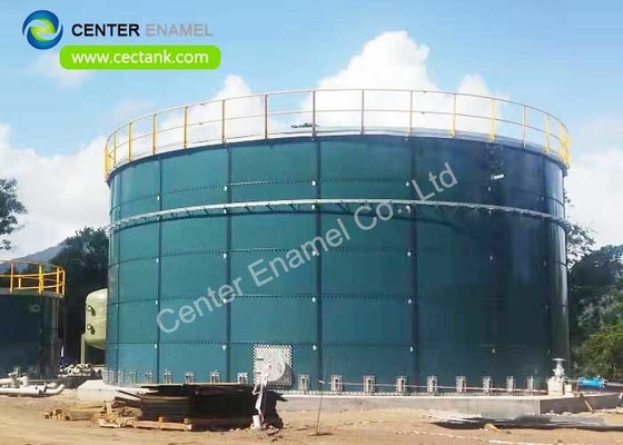 De epoxy cubierta galvanizó los tanques de acero 18000m3 para las aguas residuales