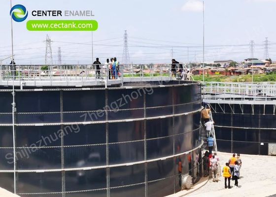 El tanque de digestión anaerobia de acero empernado para la gestión de desechos orgánica