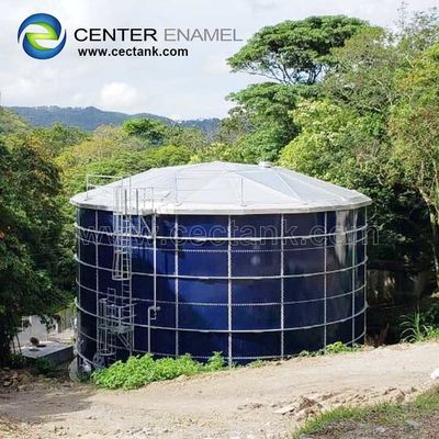 el más alto estándar de la industria techo de cúpula de aluminio para el proyecto de agua potable en Brasil
