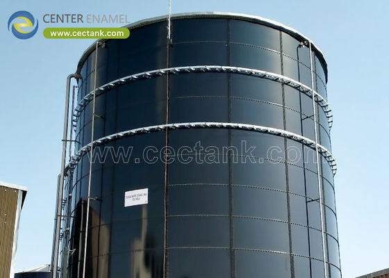 Solución ideal para el almacenamiento de biogás de vidrio verde de 20 m3 fundido con tanque de acero