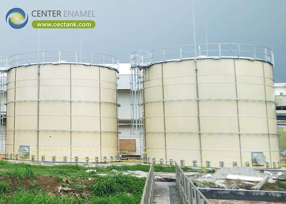 Silos de gran tamaño para almacenamiento de granos de vidrio con cerrojo: calidad excepcional y bajo mantenimiento