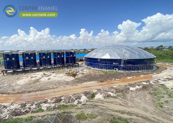 5000000 galones Tanques industriales de agua para el tratamiento de aguas residuales y aguas residuales
