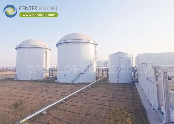 China Tanques de digestión anaeróbicos Fabricante: Soluciones líderes de Center Enamel para la producción de biogás