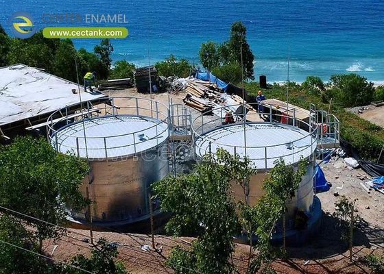 Tanques galvanizados de alta calidad para almacenar leche cruda
