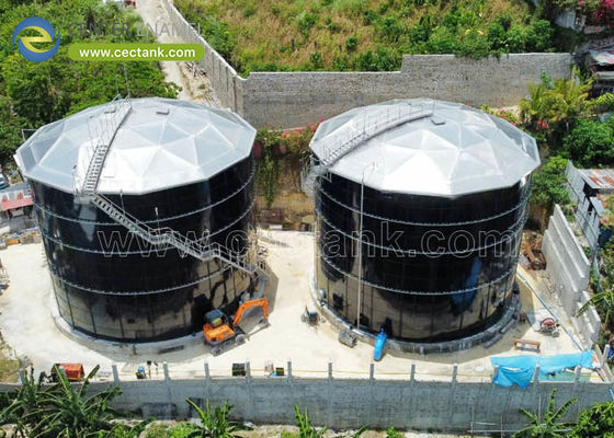 Center Enamel: Mejorando el rendimiento de los tanques de retención de aguas residuales y la gestión ambiental con cubiertas de cúpula de aluminio avanzadas