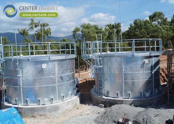 Tanques Atornillados Galvanizados con Diseño Anticorrosión para Tanques de Almacenamiento de Agua
