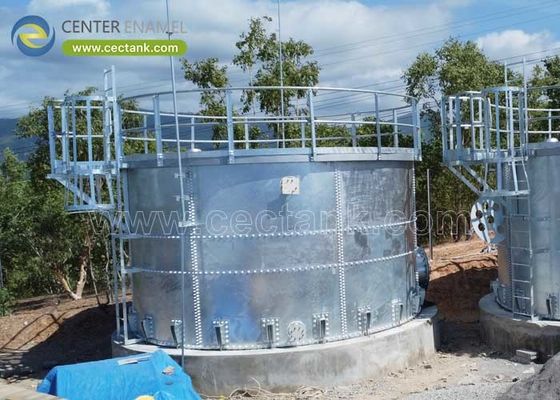 Tanque galvanizado de sumersión en caliente ecológico como componente del sistema de reciclaje de agua de lluvia