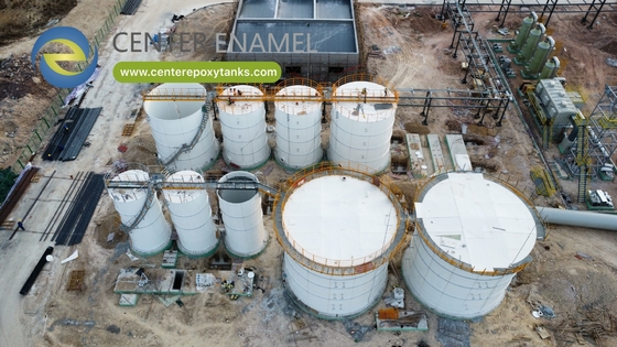 Tanques atornillados de acero con revestimiento epoxi para almacenamiento de agua contra incendios: Suministro fiable para la extinción de incendios