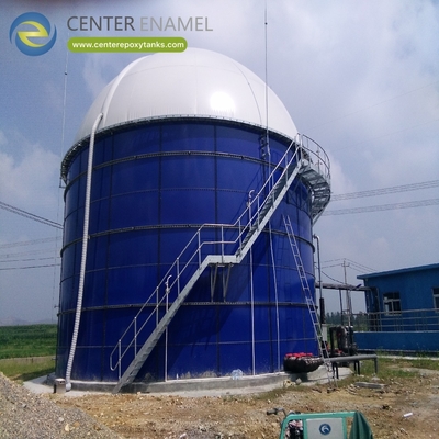 Techos de doble membrana para biodigestores de estiércol de vaca: Almacena biogás del estiércol de vaca.