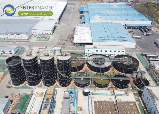 Control de precisión para la estabilidad del proceso: Tanques de regulación de acero atornillado de Center Enamel