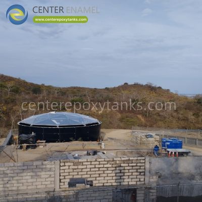 Los techos de cúpula de aluminio para los tanques de agua agrícola: proporcionan una cubierta durable y sellada para el agua de la granja