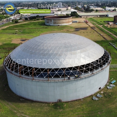 Techos de cúpula de aluminio para tanques de recuperación de agua de lluvia: Mantienen pura el agua de lluvia recuperada