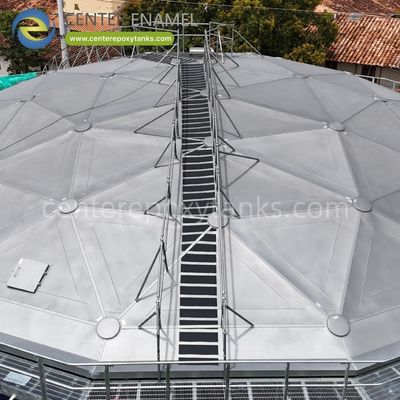 Los techos de cúpula de aluminio para los tanques de almacenamiento de agua industrial: Mantenga limpio el agua industrial almacenada