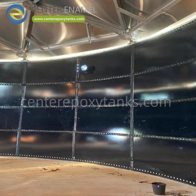 Techo de cúpula de aluminio para tanques de almacenamiento de acuicultura: mantiene la pureza del agua para la vida acuática