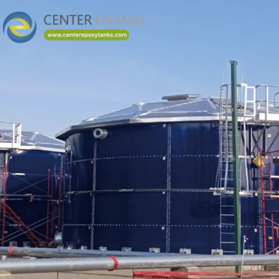 Techo de cúpula de aluminio para tanques de agua de granjas grandes: protege el agua de la contaminación ambiental