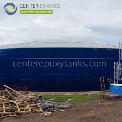 Techo de cúpula de aluminio para tanques de digestión de lodos: Proporciona un entorno sellado para el proceso de digestión