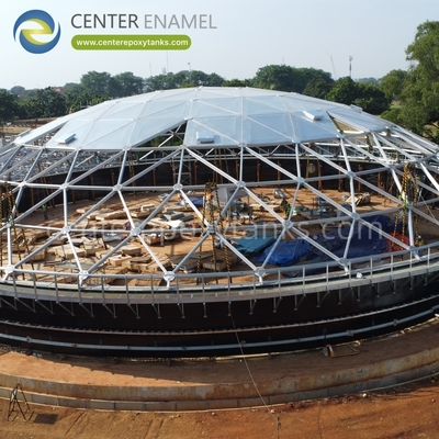 Techo de cúpula de aluminio para tanques de almacenamiento: Una cubierta confiable para contención temporal