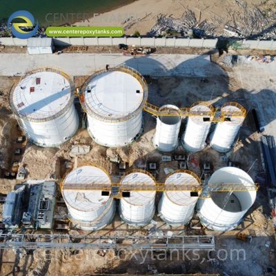 Tanque de epoxi adherido por fusión para el tratamiento de aguas residuales de cervecería: Un tanque duradero para residuos de cervecería de alto volumen y bajo pH